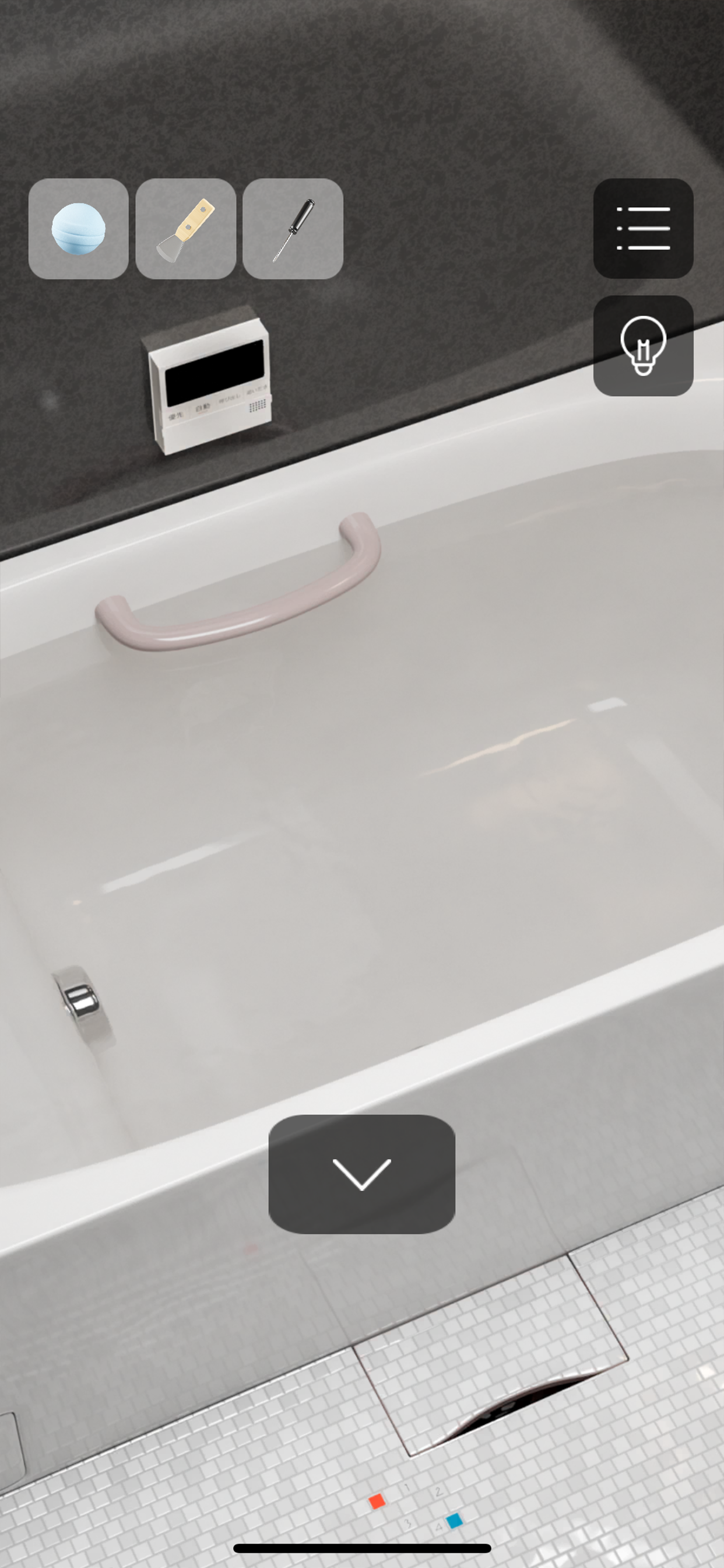 脱出ゲーム｜バスルーム Game Screenshot