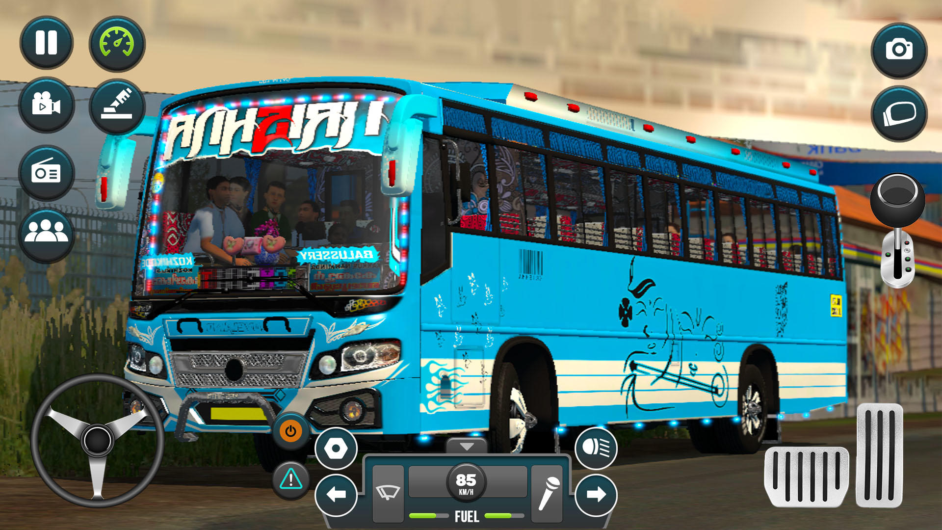 Screenshot 1 of 美國巴士模擬器：原創，巴士司機，巴士遊戲 0.1
