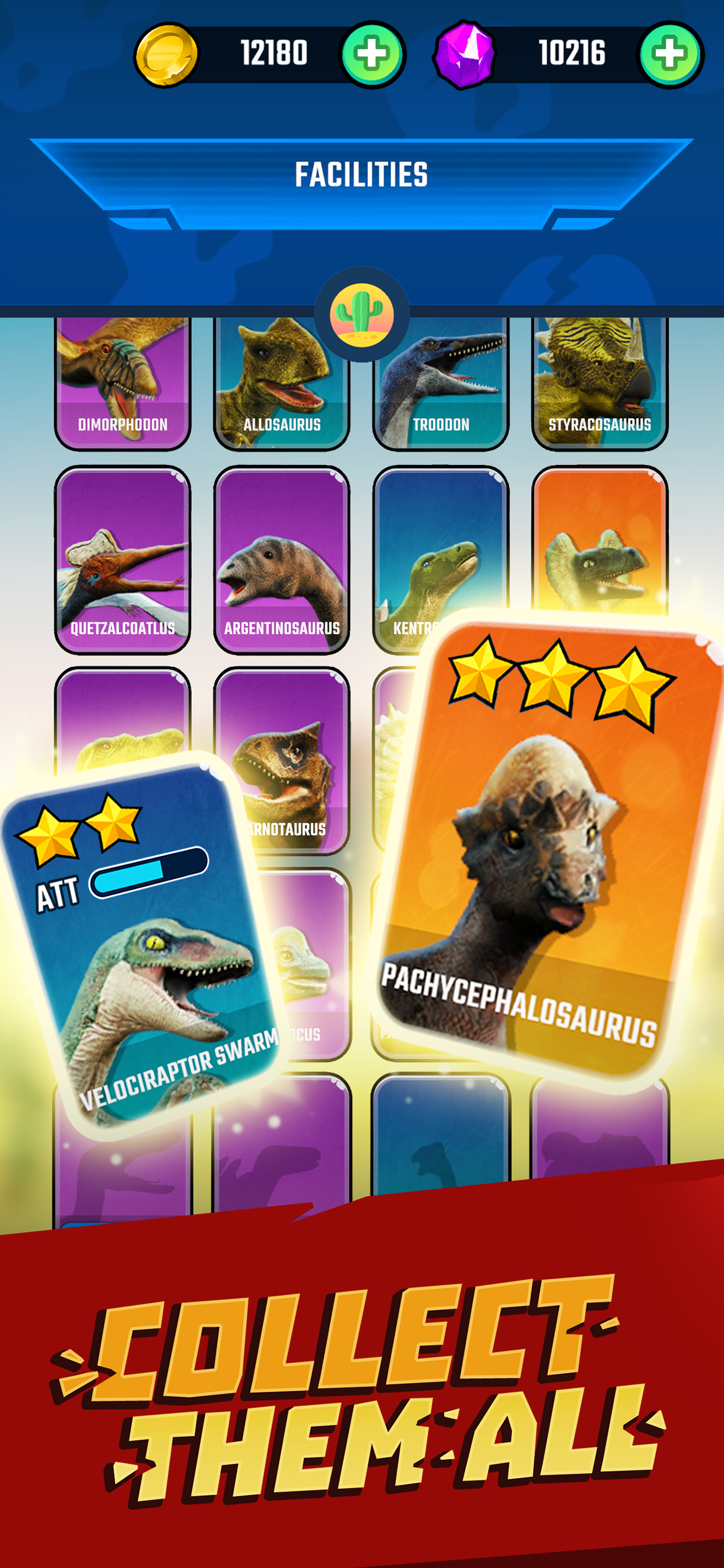 Cuplikan Layar Game Jurassic Warfare: Dino Battle