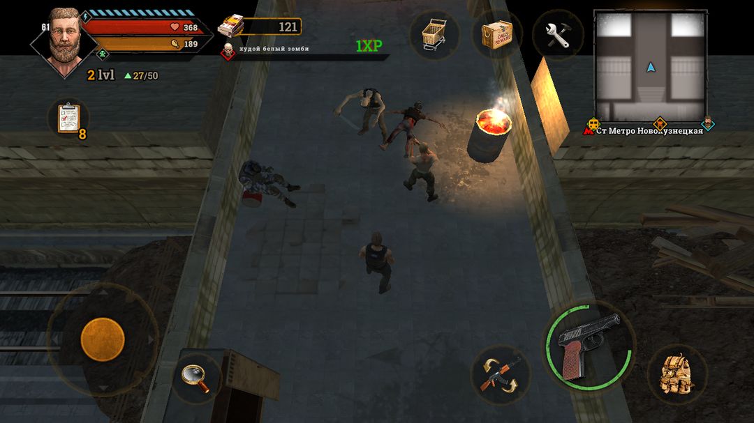 Screenshot of Metro Survival