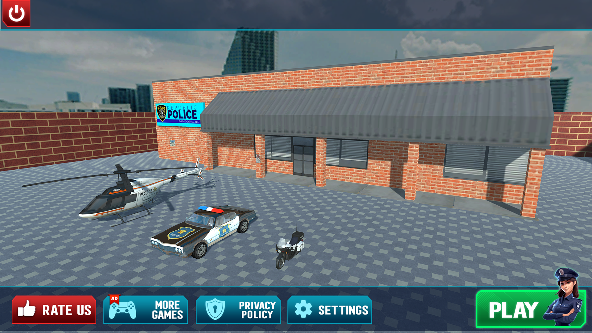 Cop Simulator Police Games Game Screenshot