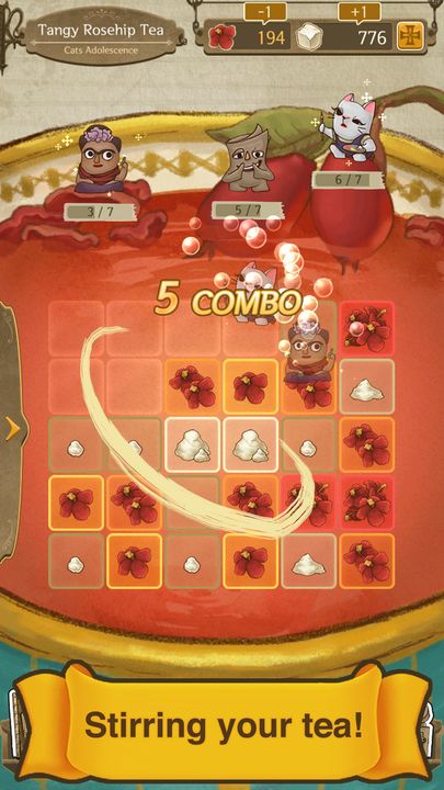 2048 Muug : Let’s Stir Tea Game Screenshot