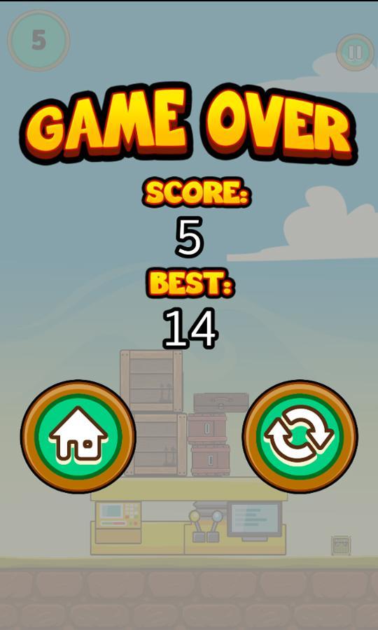 Dropping Box Physic Game Screenshot