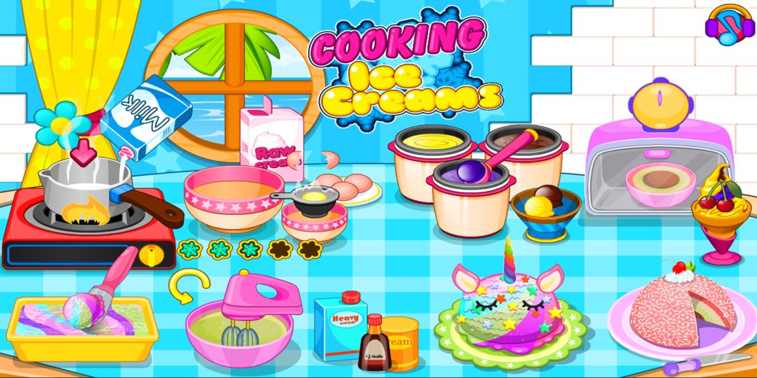Screenshot of Cooking Ice Creams