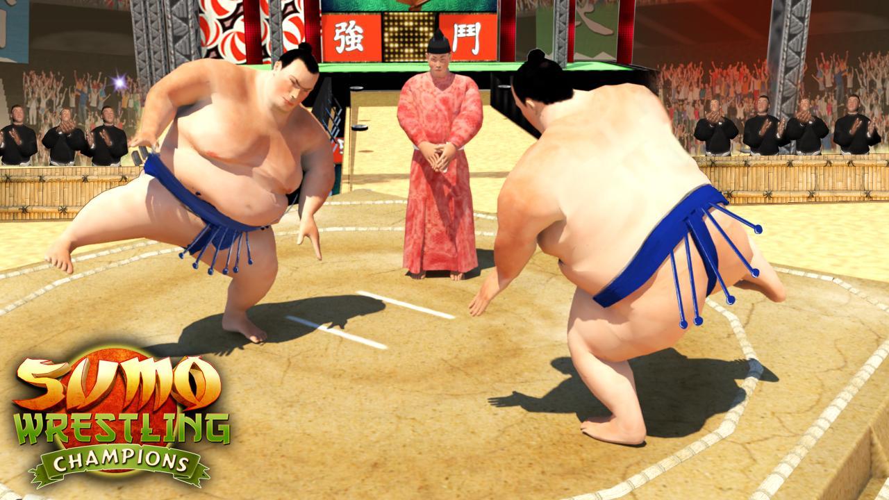 Screenshot 1 of Nhà vô địch đấu vật Sumo -2K18 Cuộc cách mạng chiến đấu 1.3