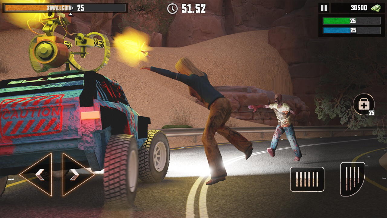 Dead Crush: Car Shooter 3D ภาพหน้าจอเกม