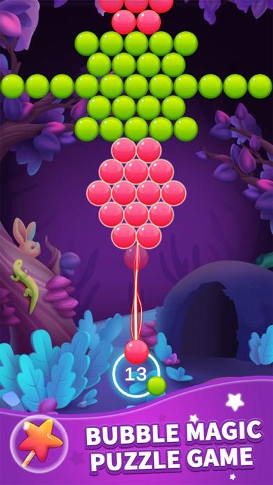 Captura de Tela do Jogo Bubble Shooter - Magic Game