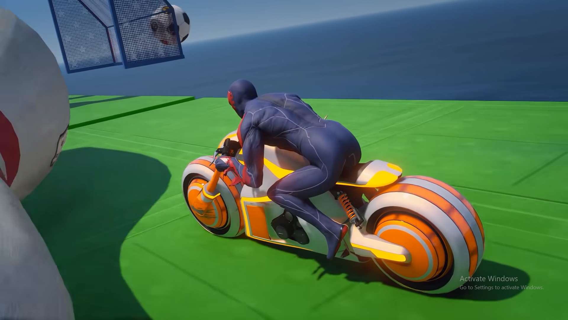 Screenshot 4 of Spider Tricky Bike Crazy Race 