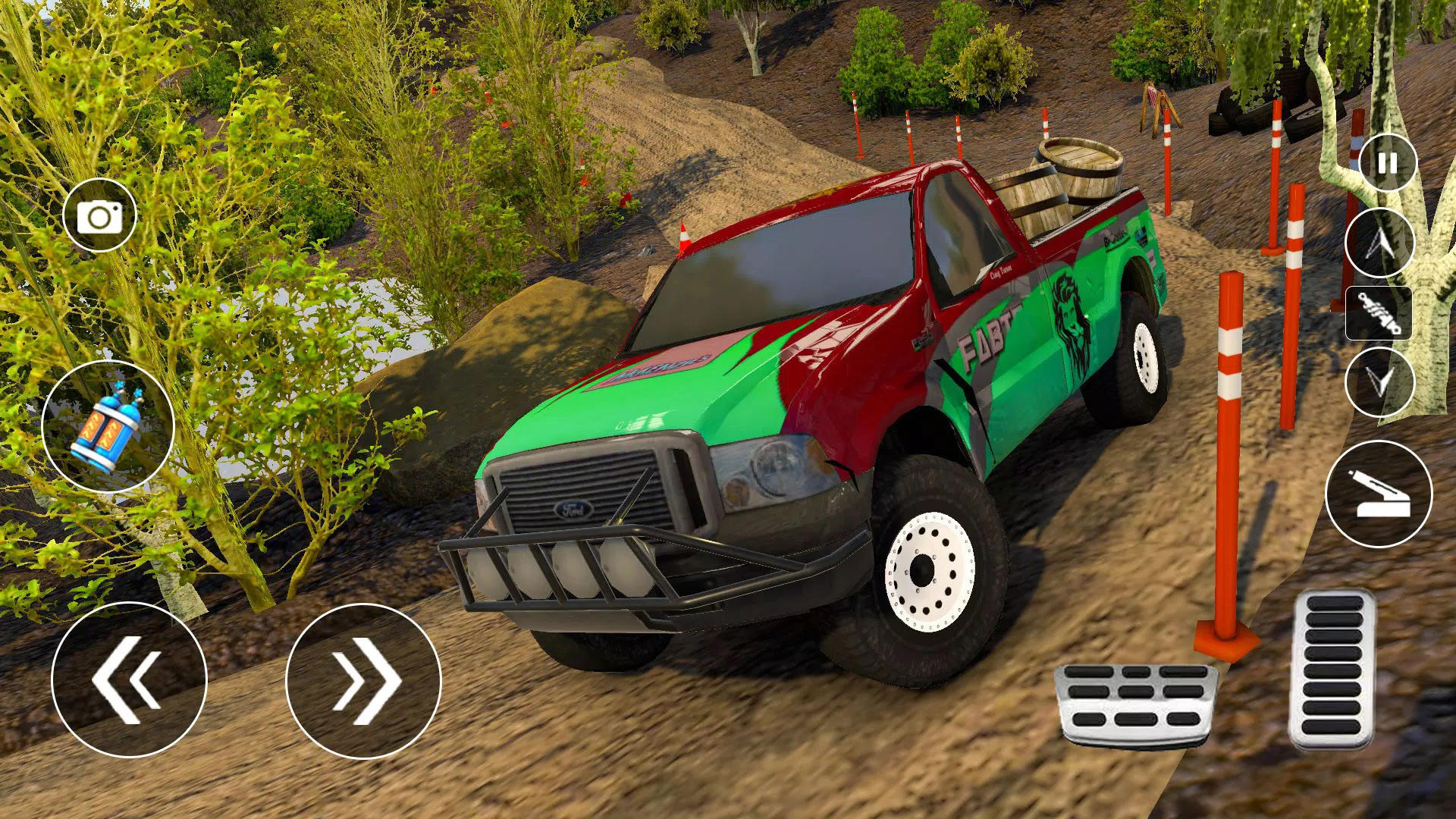 Pickup Truck Offroad Simulator Game Screenshot