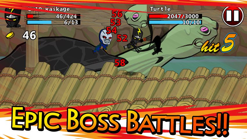 Ninjas - STOLEN SCROLLS screenshot game