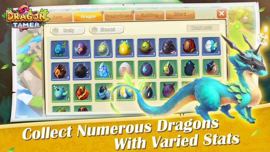 Dragon Tamer遊戲截圖
