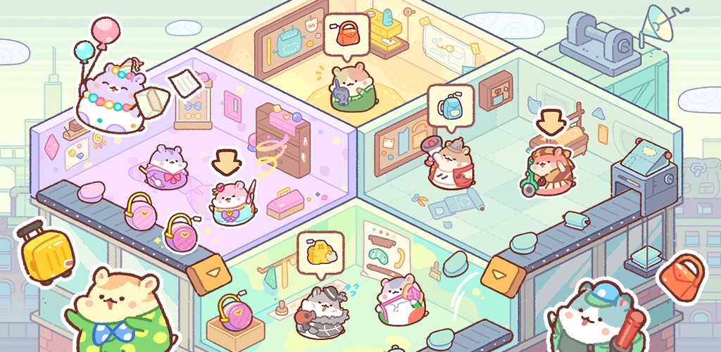  ภาพหน้าจอของวิดีโอ Hamster Bag Factory : Tycoon