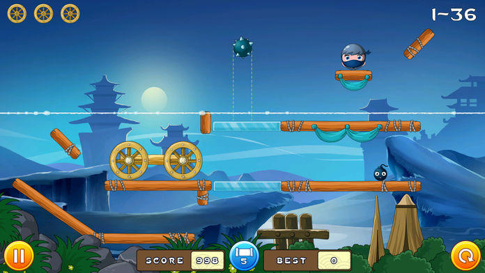 Cuplikan Layar Game Ninja Defense: Revenge