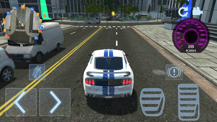 Cuplikan Layar Game Car Driving 3D Car Games