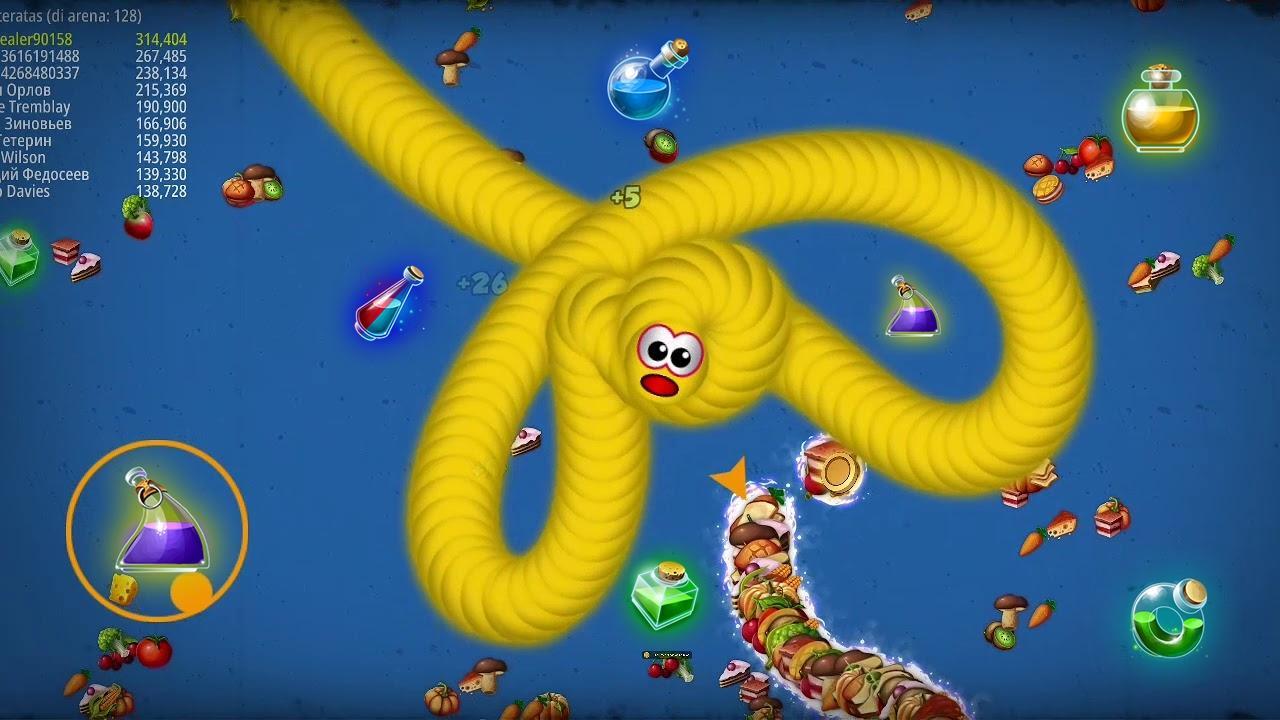 Screenshot of Snake Zone: Cacing.io Worm Mate Zone 2020