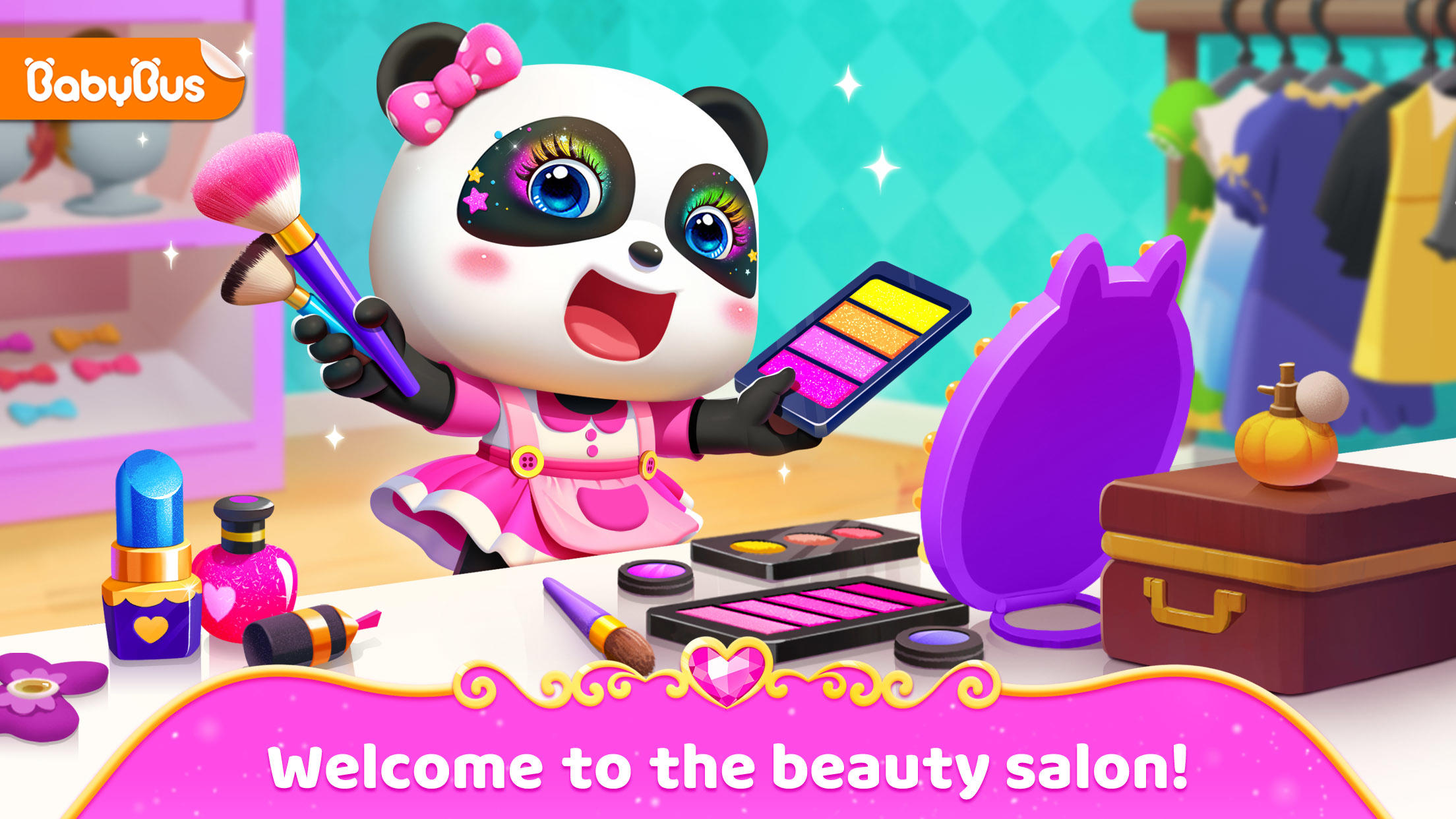 Little Monster's Makeup Game Game Screenshot