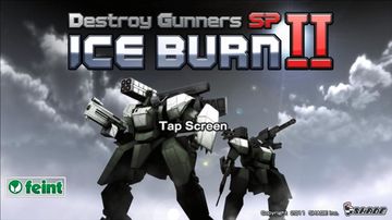 Destroy Gunners SP / ICEBURN!! Game Screenshot