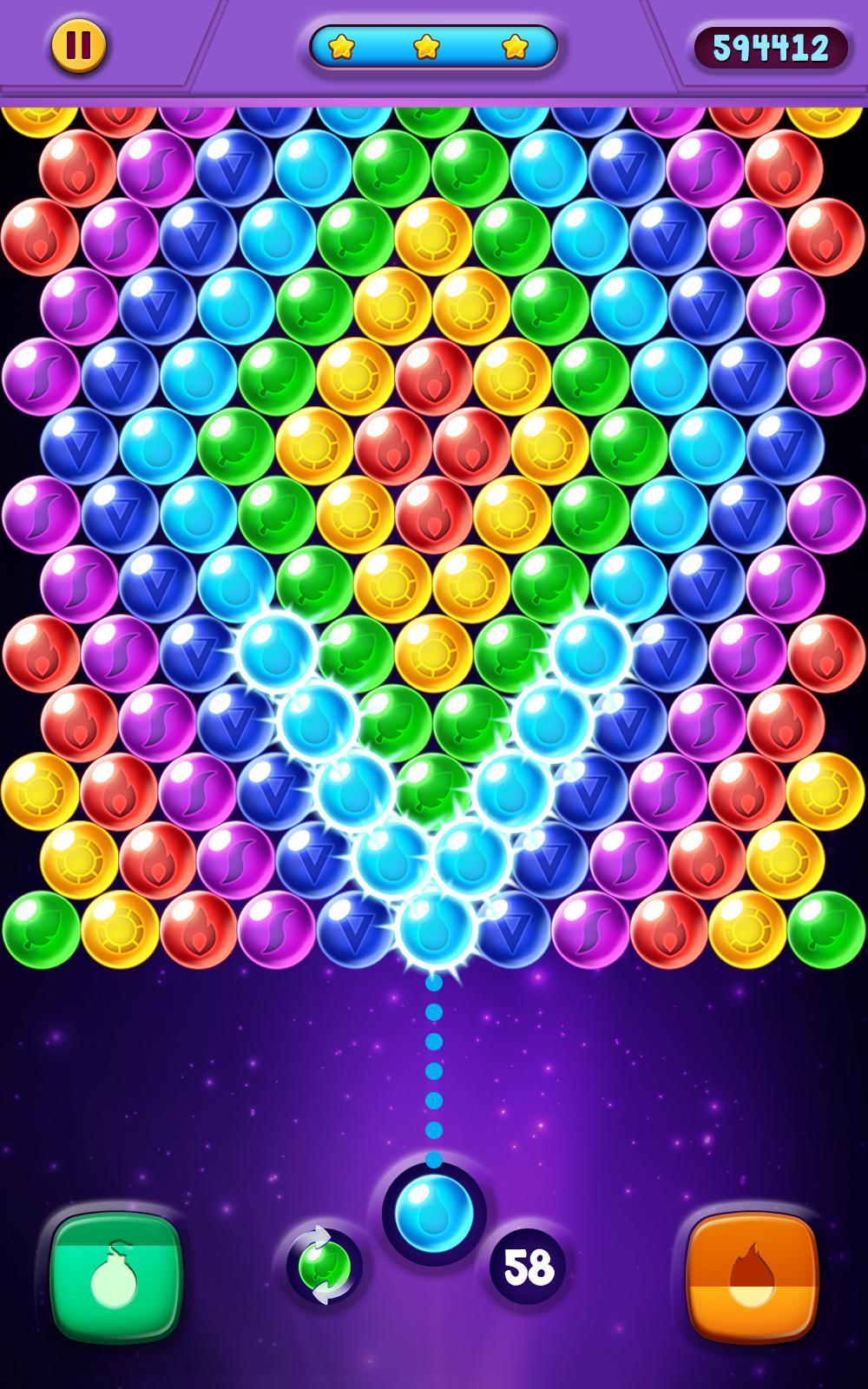 Easy Bubble Shooter Game Screenshot