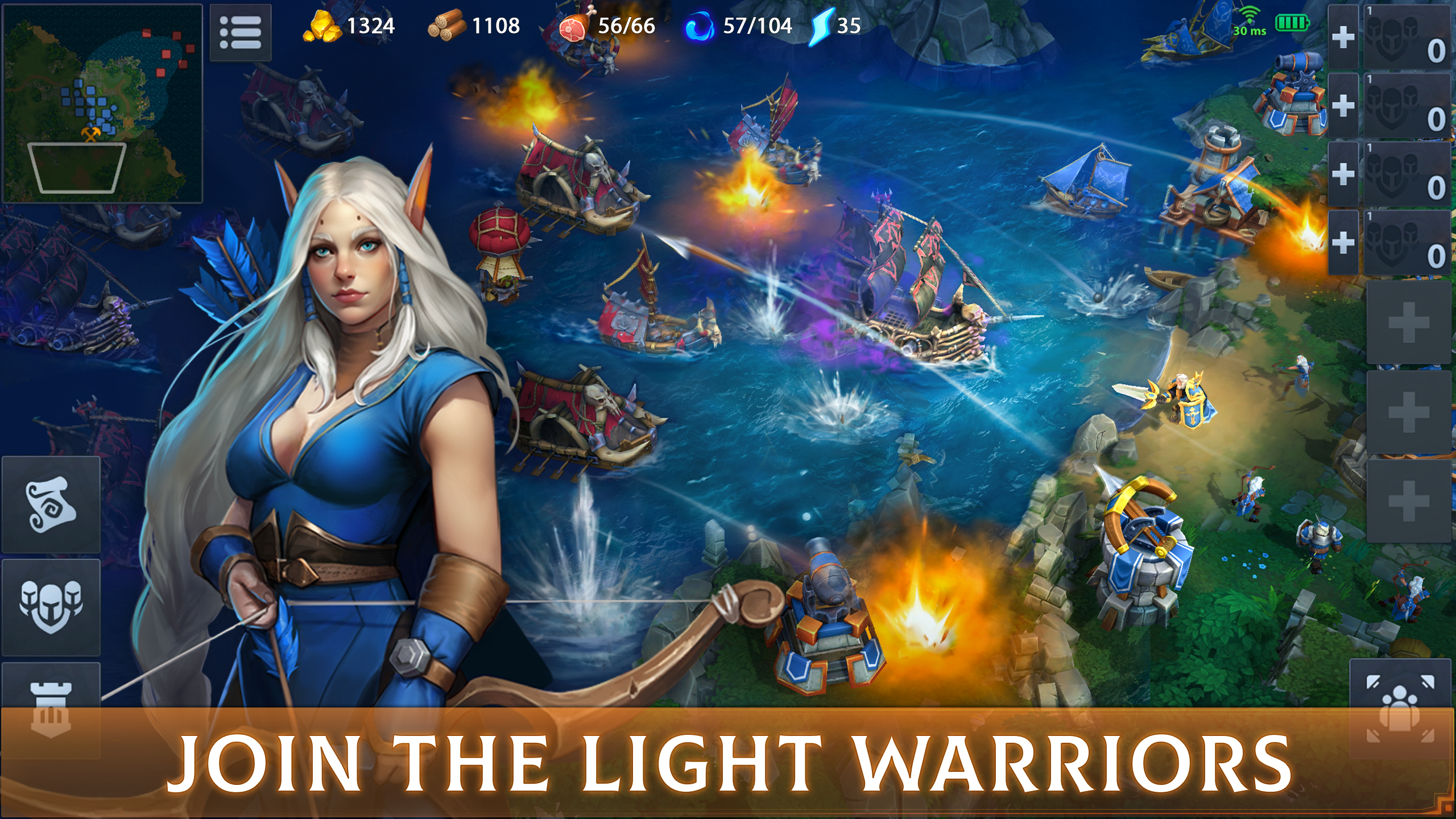 Screenshot of War Legends: RTS strategy game