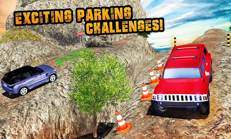 Offroad Parking Challenge 3D Game Screenshot