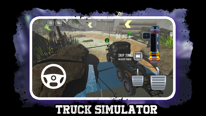 Snow Runner : Off Road games Game Screenshot