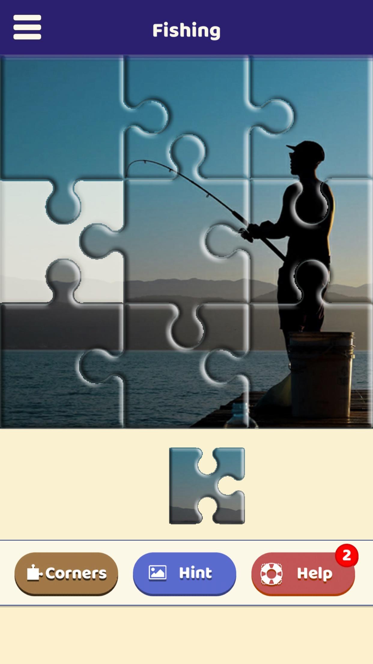 Fishing Puzzle Game Screenshot
