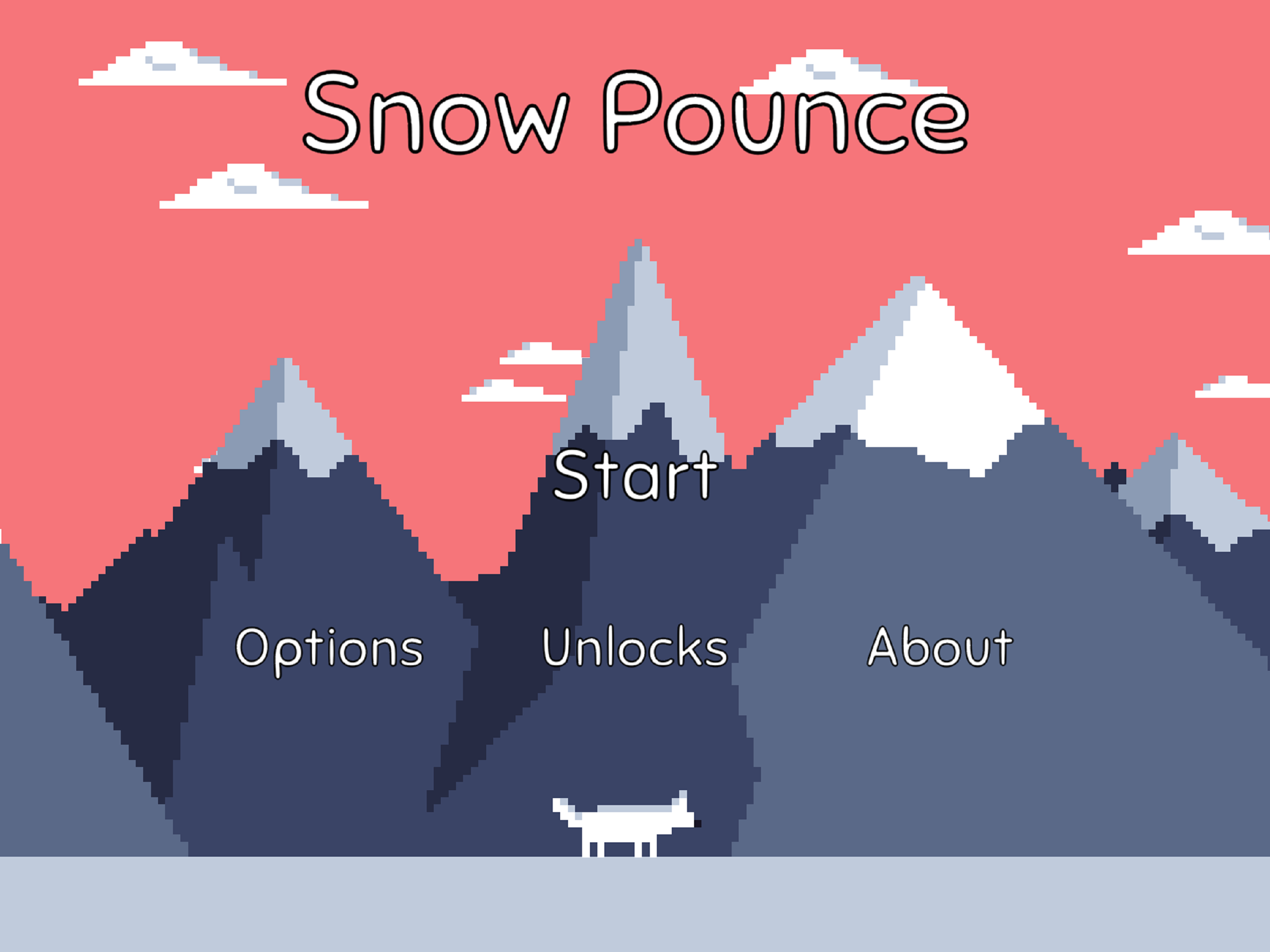 Screenshot of Snow Pounce