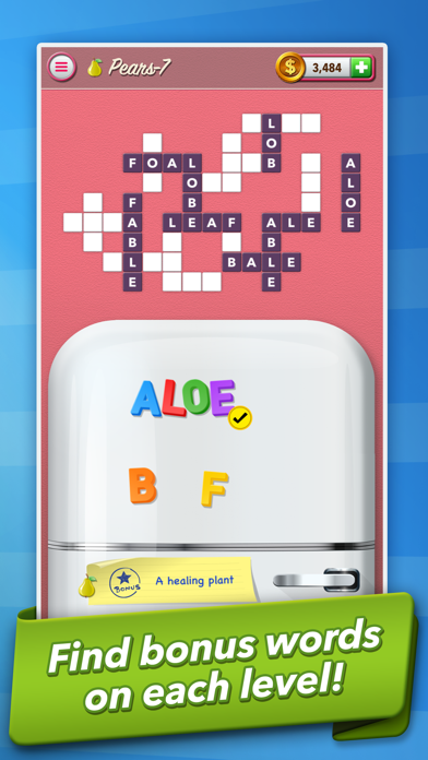 Letter Fridge Game Screenshot