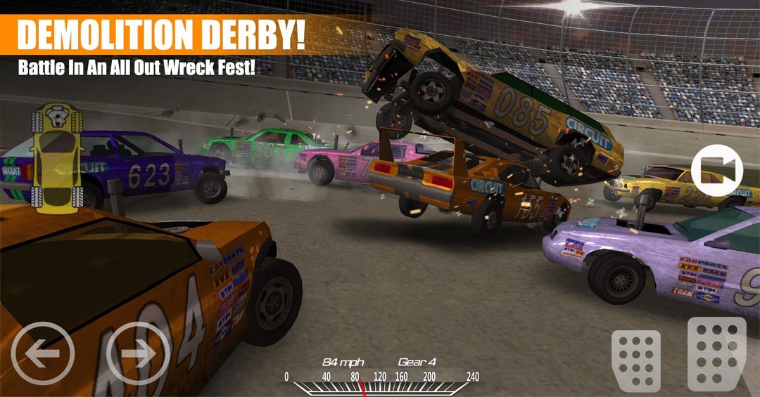 Screenshot of Demolition Derby 2