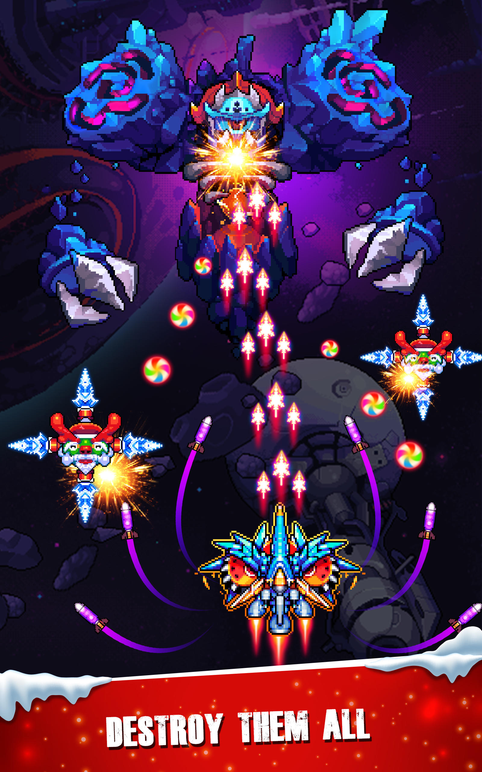 Falcon Squad: Classic Arcade Game Screenshot