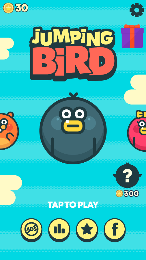 Screenshot 1 of 跳躍的小鳥——憤怒的火箭小鳥 1.0.4