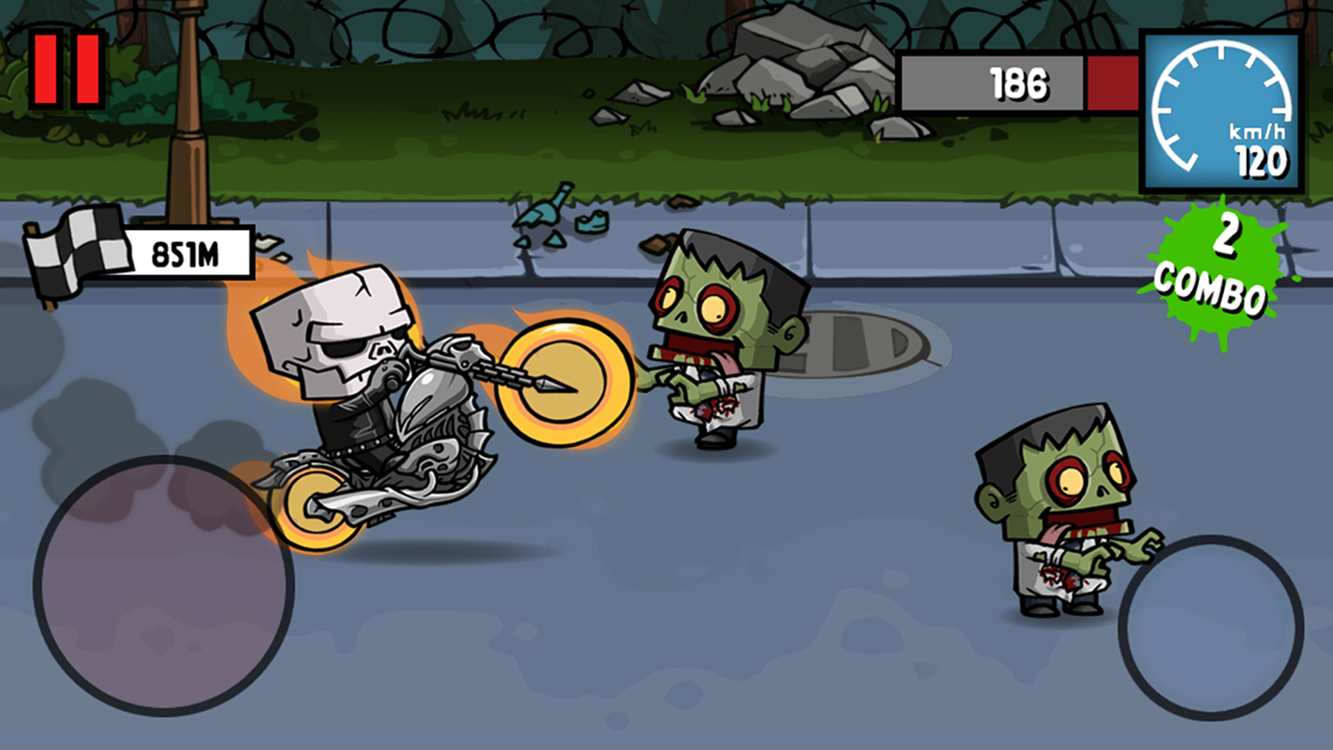 Zombie Age 3: Dead City Game Screenshot