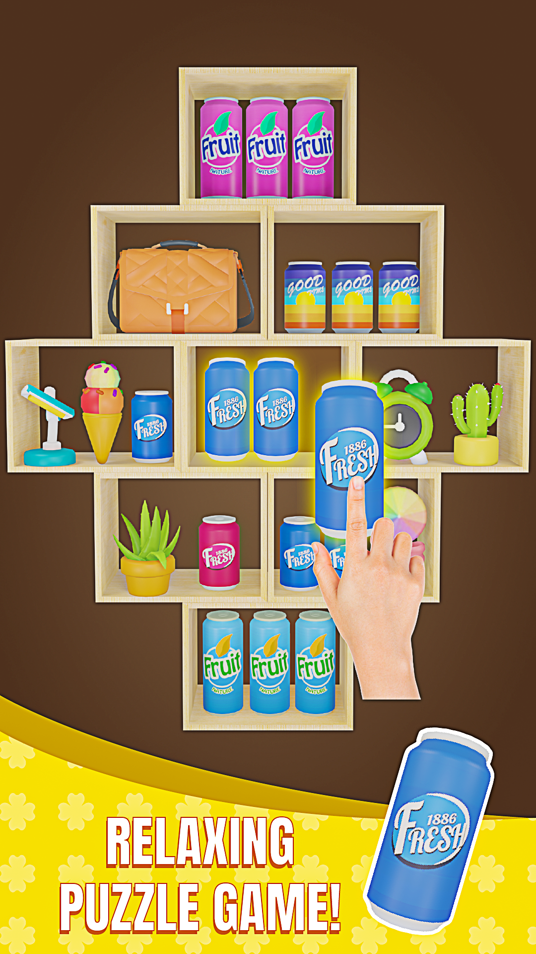 Triple Goods Merge: Sorting 3D Game Screenshot