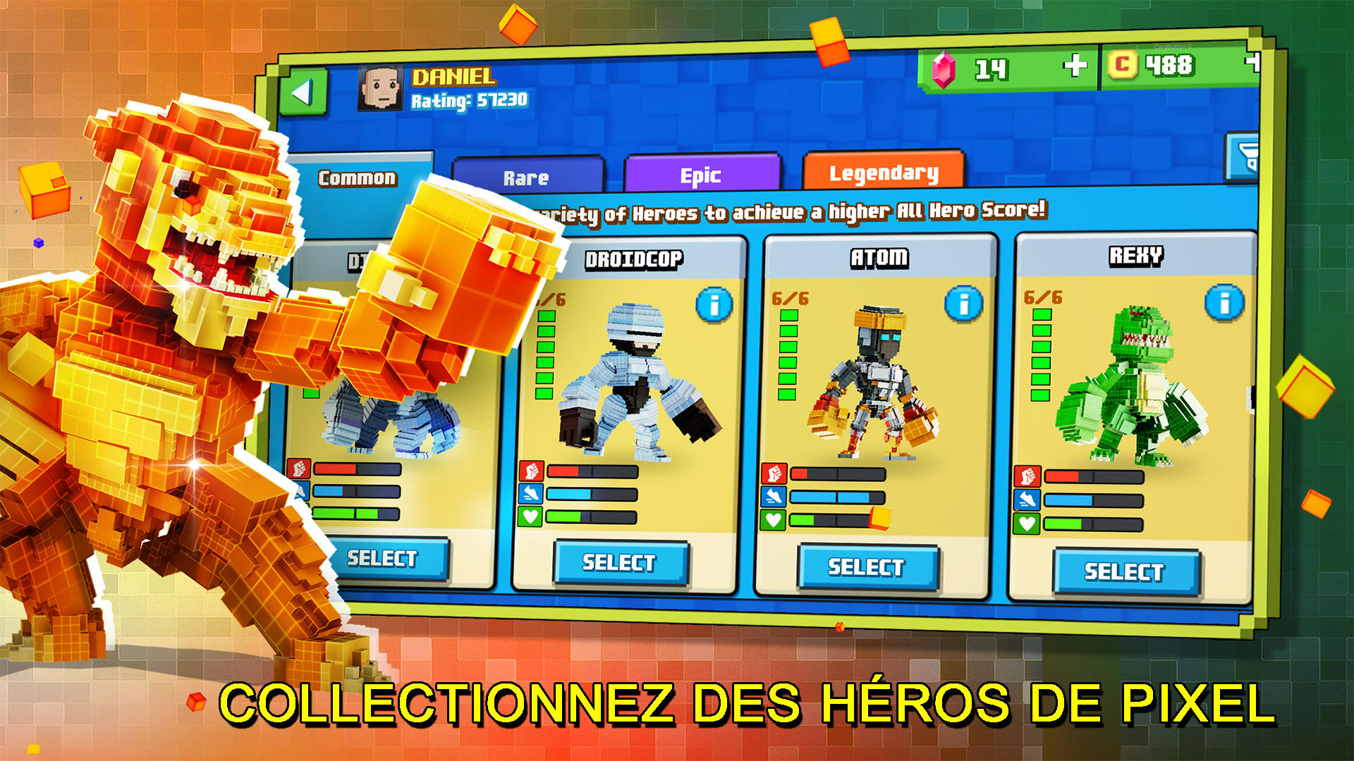 Screenshot 1 of Super Pixel Heroes 2022 1.3.137