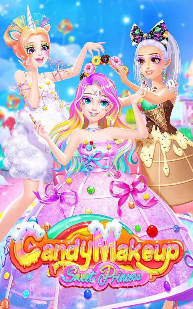 Screenshot of Sweet Princess Candy Makeup