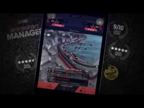 Screenshot dari video Motorsport Manager