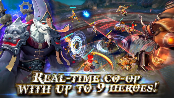 Heroes of Skyrealm screenshot game