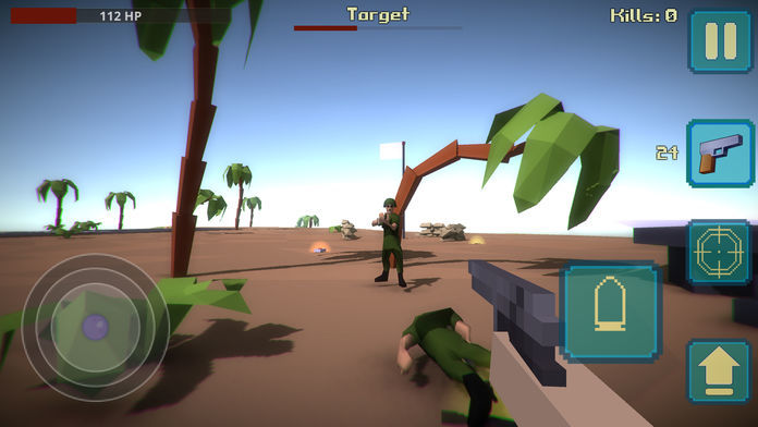 Screenshot of Cube Wars Strike 3D Full
