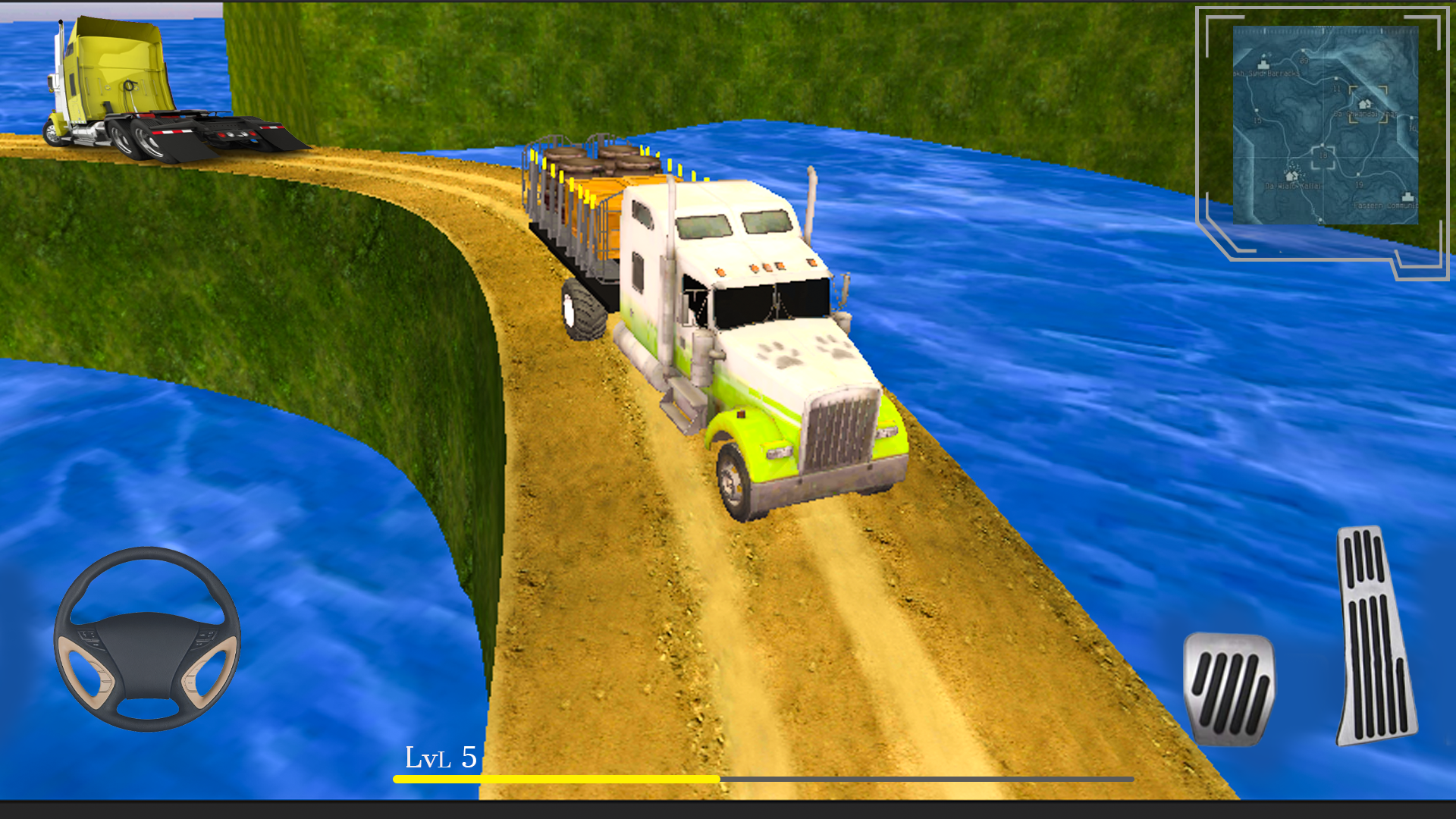 Euro Drive Truck Parking Simul Game Screenshot
