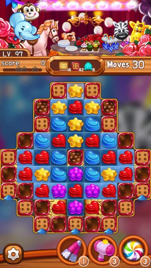 Screenshot of Candy Amuse: Match-3 puzzle