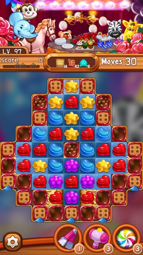 Candy Amuse: Match-3 puzzle Game Screenshot