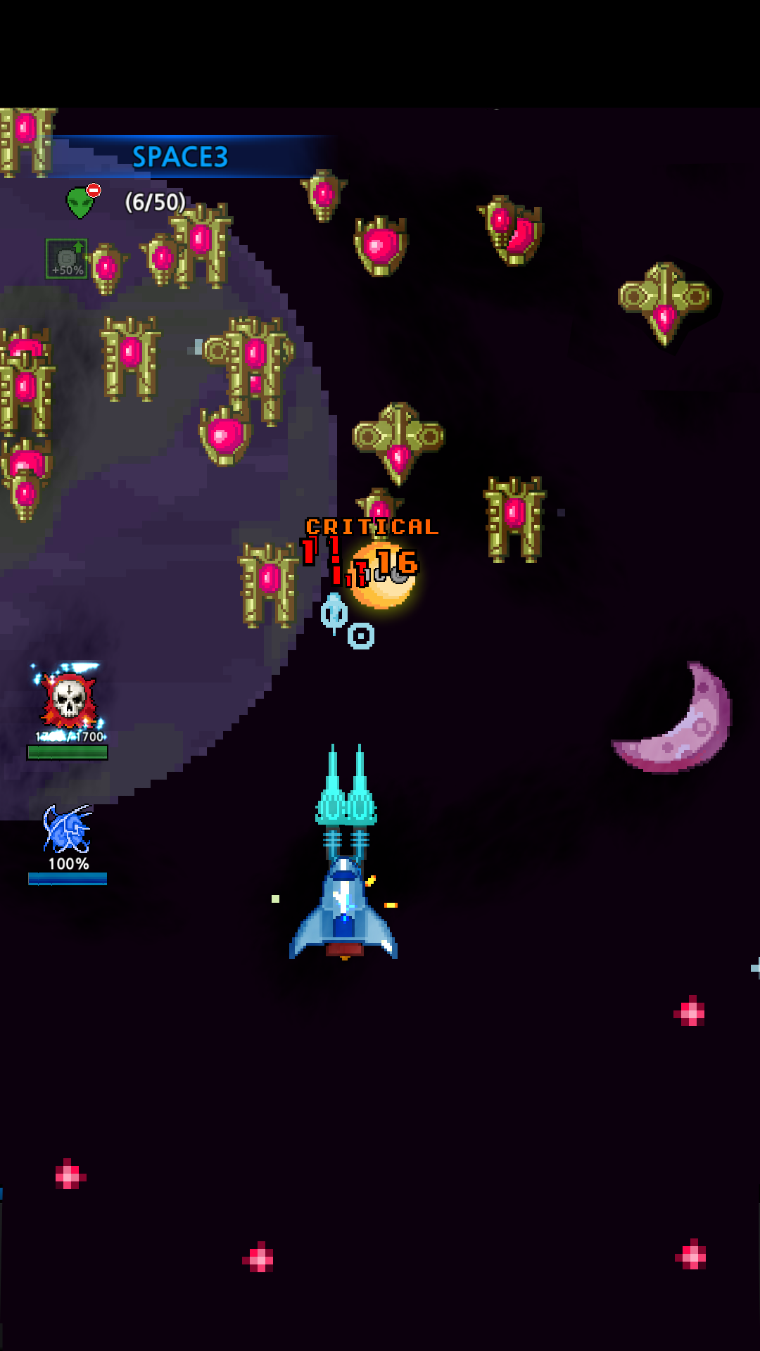 Screenshot 1 of មេបញ្ជាការអវកាស៖ Galaxy Battles 1.1