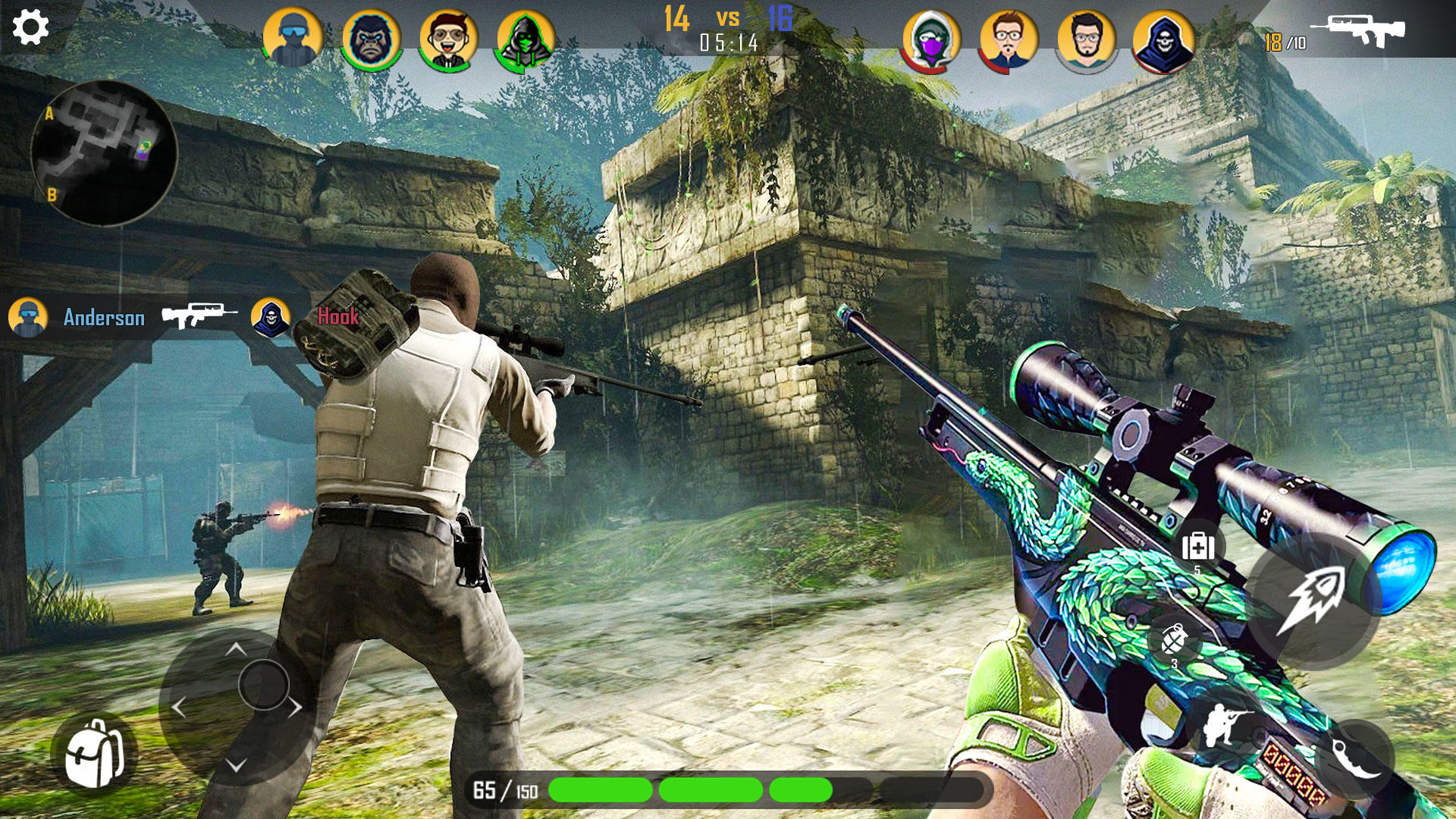 Screenshot of Gun Games 3D Offline Fps Games