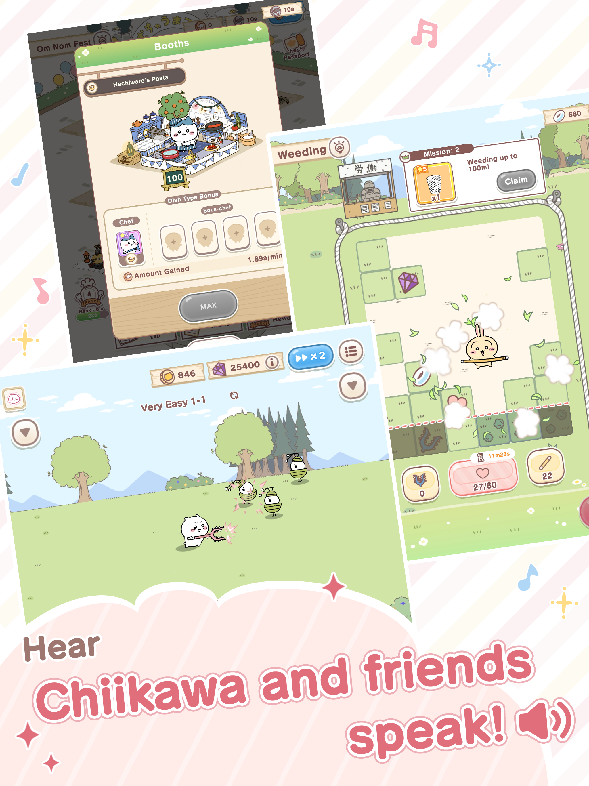 Chiikawa Pocket Game Screenshot