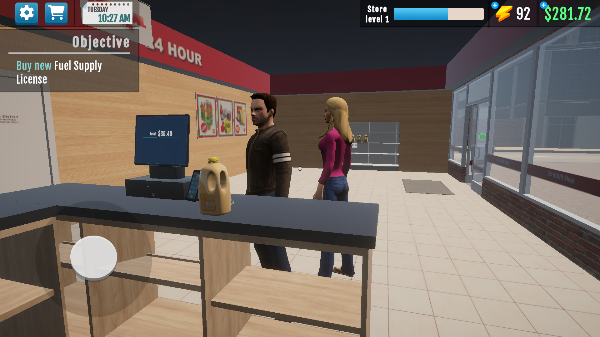 Screenshot of City Gas Station Simulator 3D