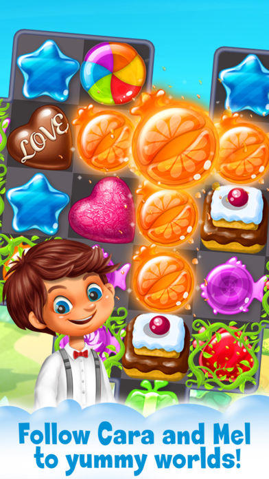 Sweet Tales: Valentine Match Game Screenshot