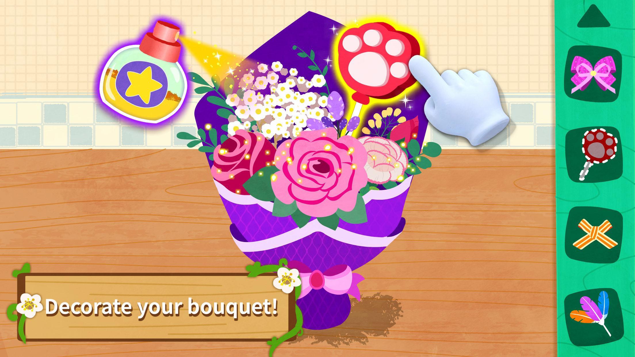 Little Panda's Flowers DIY ภาพหน้าจอเกม