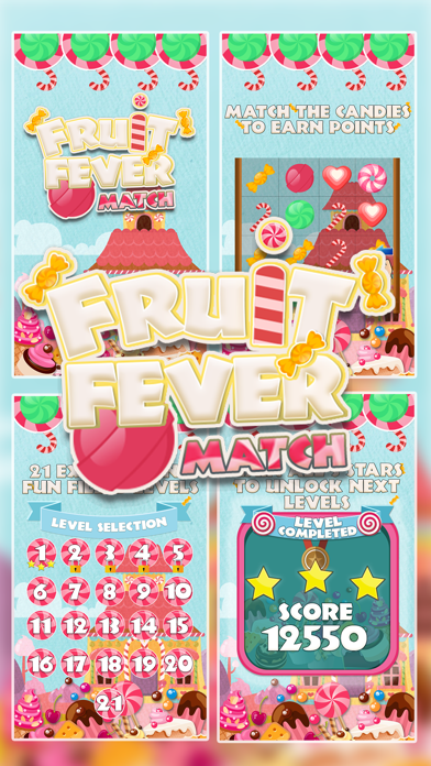 Fruit Fever Match 遊戲截圖