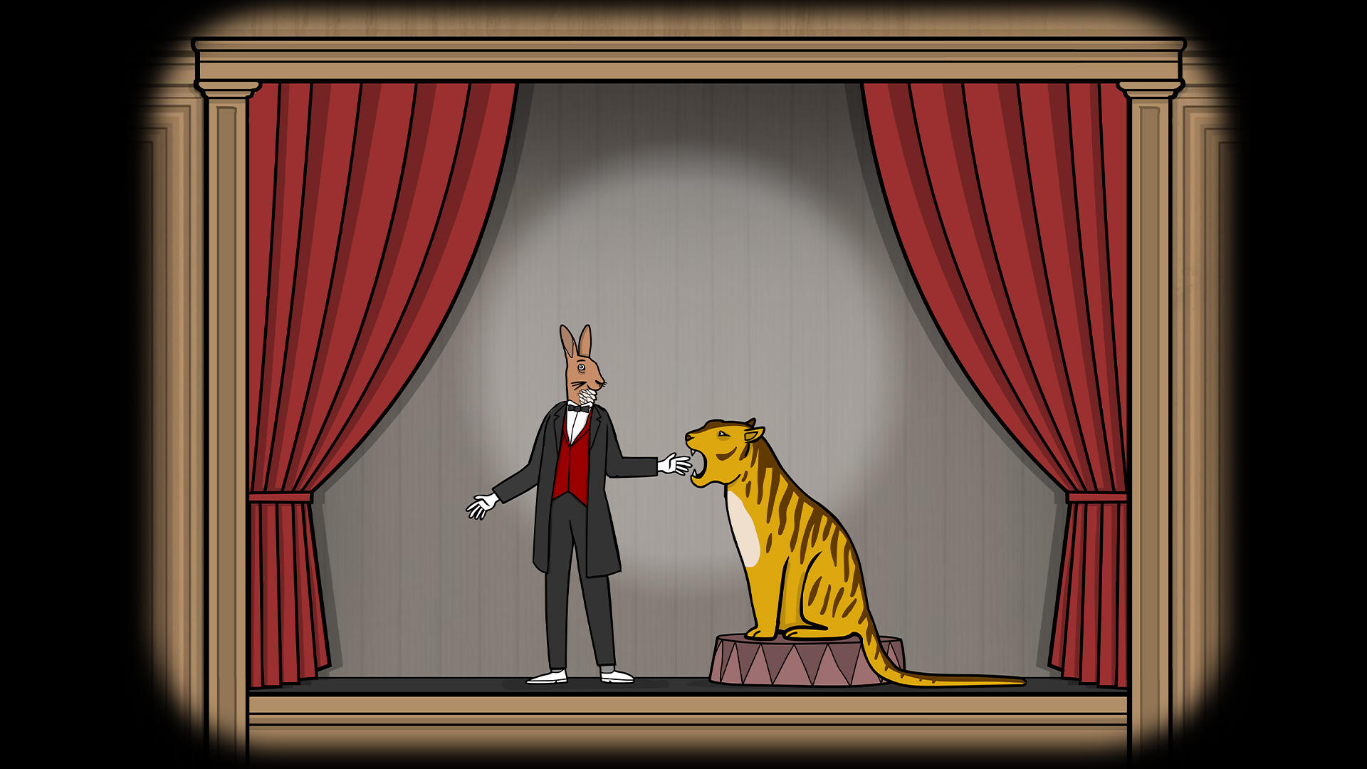 The Mr. Rabbit Magic Show Game Screenshot