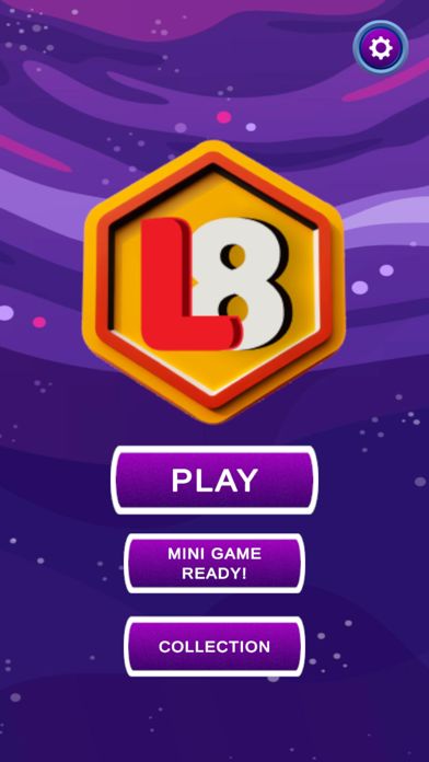 Interface de l'application Lucky8 montrant des jeux et des bonus